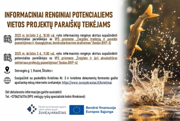 INFORMACINIAI RENGINIAI POTENCIALIEMS VIETOS PROJEKTŲ PARAIŠKŲ TEIKĖJAMS