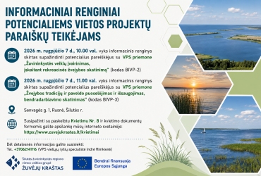 INFORMACINIAI RENGINIAI POTENCIALIEMS VIETOS PROJEKTŲ PARAIŠKŲ TEIKĖJAMS